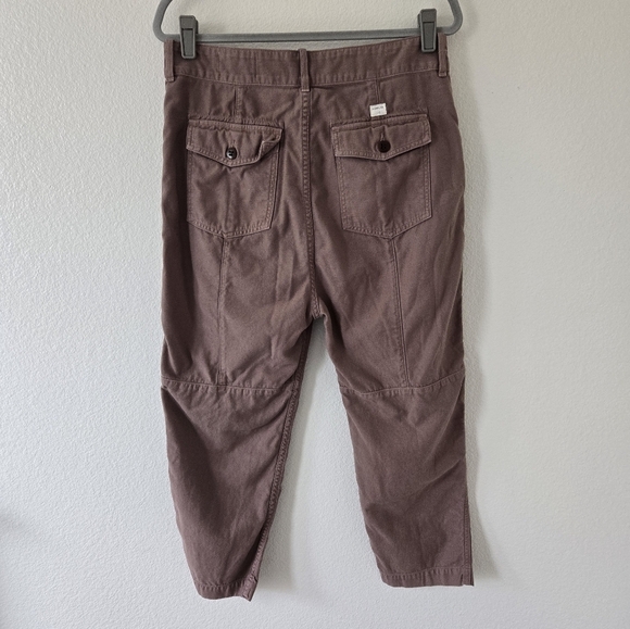 Citizens of Humanity Premium Slouchy Surplus Sadie Pant Mauve Brown size 28 - Picture 4 of 16